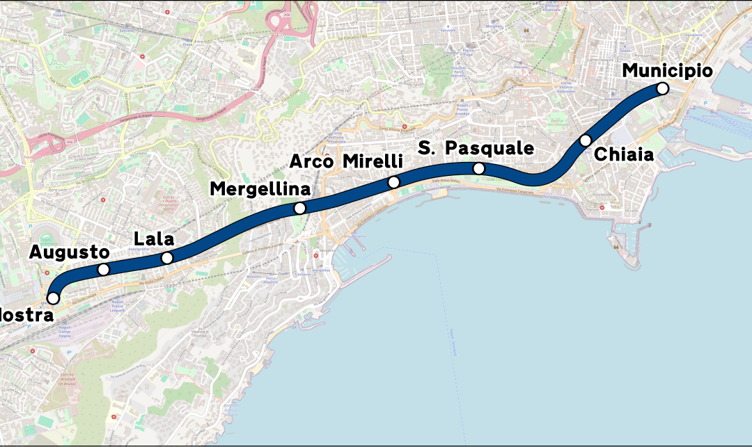 Linea 6: le 4 nuove fermate della metropolitana di Napoli